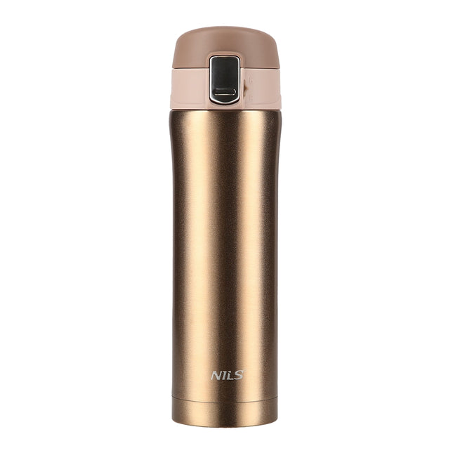 Cupă termică de aur – izolată, 10 oz