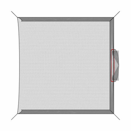 Golf Batting Cage Net 10x10x10 Ft, Targets Included
