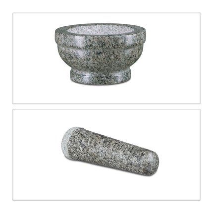 Mortar și pistil de granit 17 cm