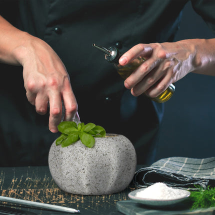 Mortar de granit cu impact