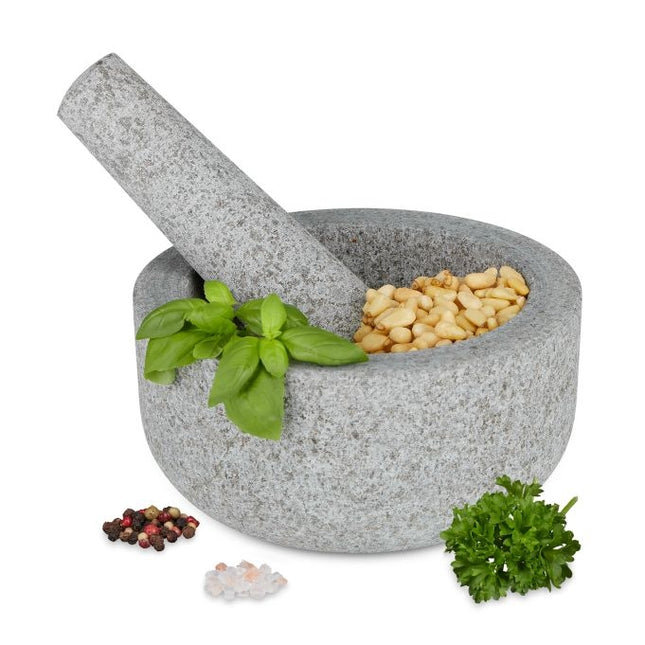 Mortar de granit cu impact
