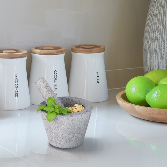 Mortar de granit cu impact
