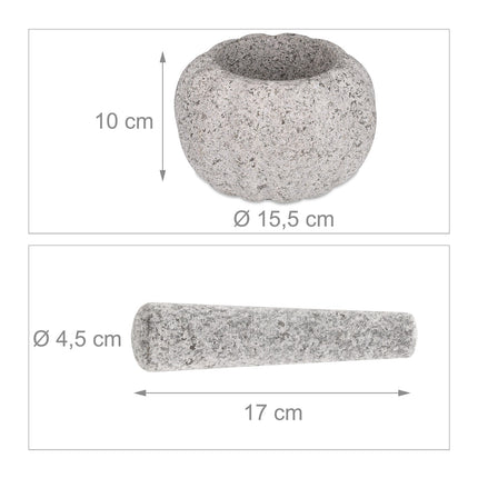 Mortar de granit cu impact