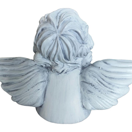 Statuie înger de mormânt, 31 cm, polirășină, rezistentă la intemperii