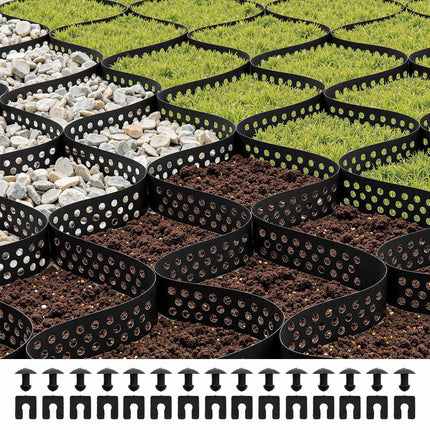 Gravel Grid 2-Inch Deep, 32.81 x 9.84 ft HDPE