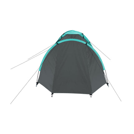 Cort de camping gri pentru drumeții, ușor, pentru 2 persoane