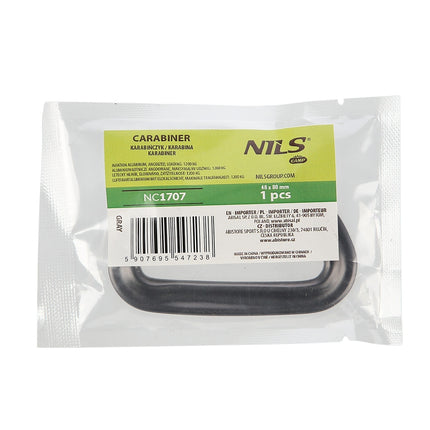 Carabiner Gri 12 KN – Ușoară, Durabilă