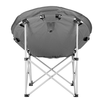 Scaun de camping pliabil gri, usor, portabil