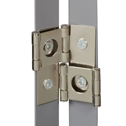 Poarta de securitate gri cu usa 70 cm