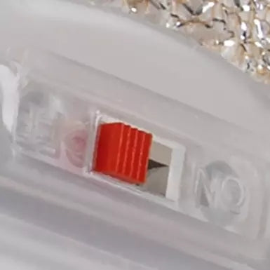 Elf gri în picioare - LED strălucitor 20354