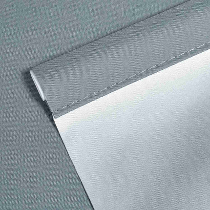 Gray thermal roller blind 220 cm long