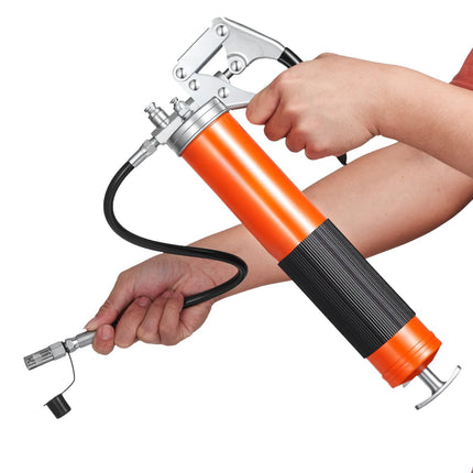 Grease Gun 8000 PSI, Pistol Grip Kit, 0.4 L, Hose