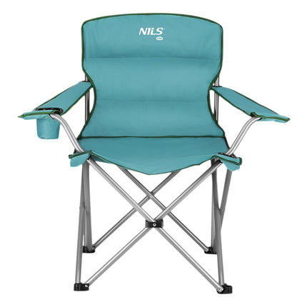 Scaun de camping pliabil verde, usor, portabil
