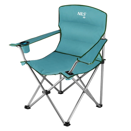 Scaun de camping pliabil verde, usor, portabil