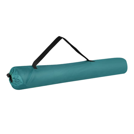 Taburet de camping pliabil verde, compact și ușor