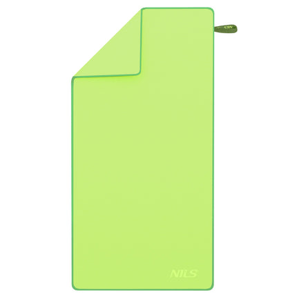 Prosop din microfibra verde, 180x100 cm