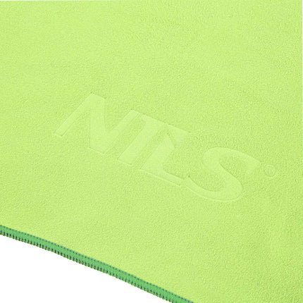 Prosop din microfibra verde, 180x100 cm