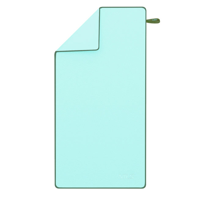 Prosop din microfibra verde 200x90 cm