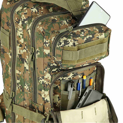 Rucsac verde Moro Defender, durabil și spațios