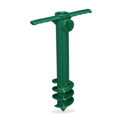 Suport pentru umbrelă de soare verde