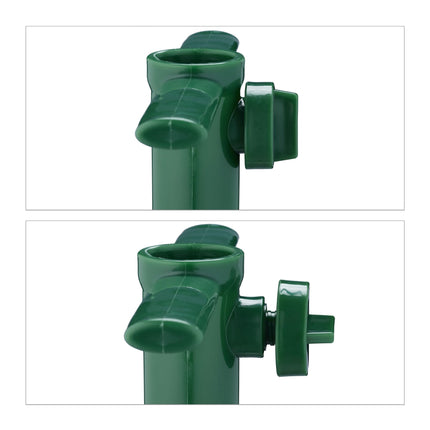 Suport pentru umbrelă de soare verde
