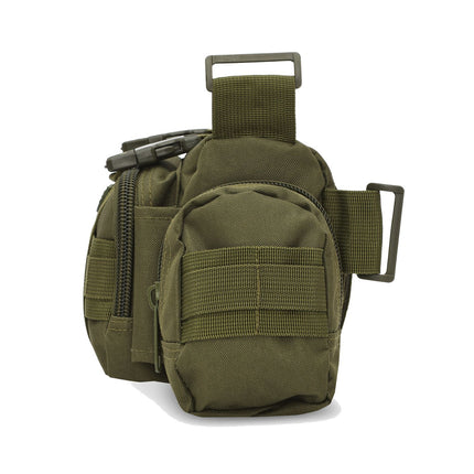 Geantă de șold verde XL – Capacitate mare, material durabil