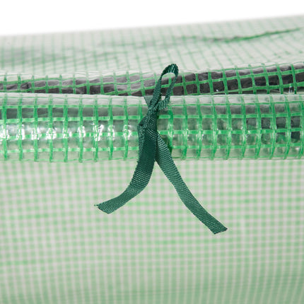 Greenhouse with window, green PE Cold frame, 180x60x60Cm