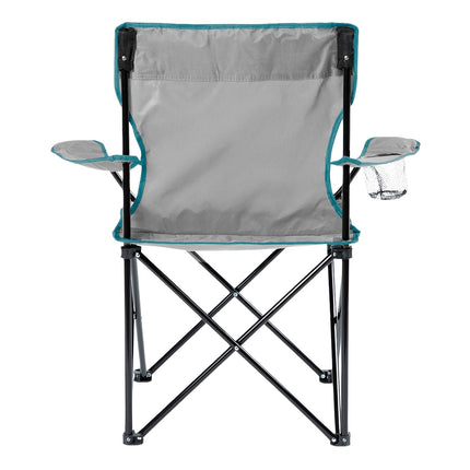 Scaun de camping pliabil gri, usor, portabil