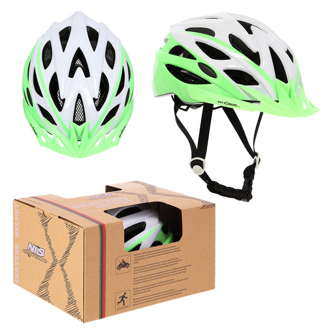 Casca de bicicleta gri-verde, marimea S (50-58cm)