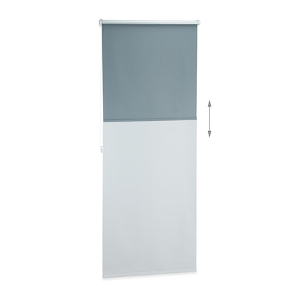 Jaluzele termopane gri, reglabile 60-120 cm