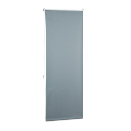 Jaluzele termice de întunecare gri, reglabile 60-120 cm