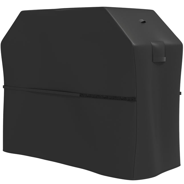 Capac pentru grătar Husă pentru grătar Capac pentru grătar cu gaz rezistent la intemperii cu închidere Velcro, Oxford 600D, negru, 147 x 61 x 122cm |