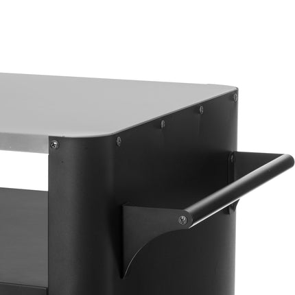 Grill table Black 135 x 60 x 90 cm