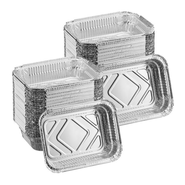 Tava gratar din aluminiu, set 100 buc