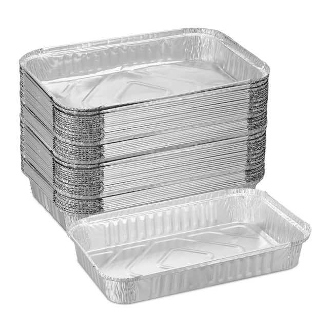 Tava gratar din aluminiu, set 50 buc