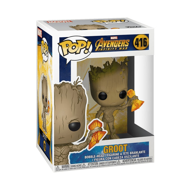 Figura de vinil Groot cu Stormbreaker - Marvel Avengers de colecție