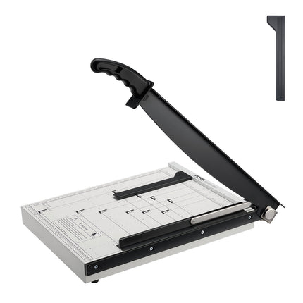 Guillotine Paper Cutter, 15-Inch Cut, 16-Sheet, Safety Guard