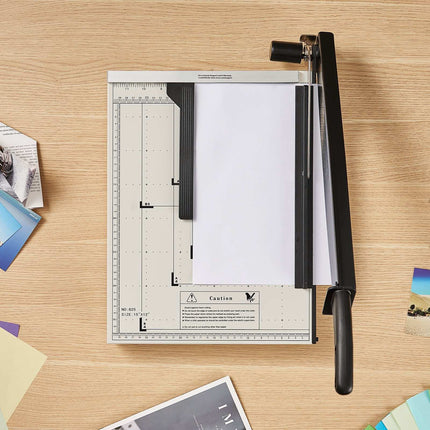 Guillotine Paper Cutter, 15-Inch Cut, 16-Sheet, Safety Guard