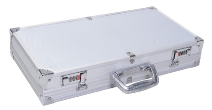 Carcasă pentru pistol cu inserție de spumă, cadru din aluminiu, 47x25 cm