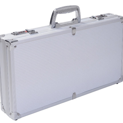 Carcasă pentru pistol cu inserție de spumă, cadru din aluminiu, 47x25 cm