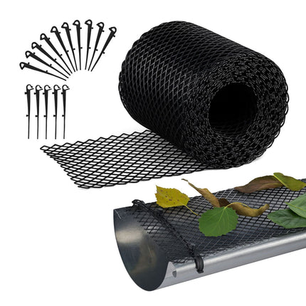 Gutter Leaf Guard, 6m – Easy Install, Adjustable