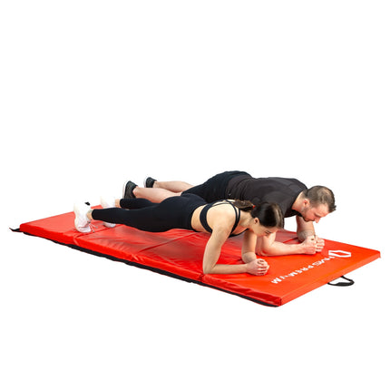 Saltea Pliabila pentru Gimnastica, 2400x1200mm, Rosie