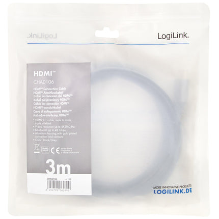 HDMI cable Ultra High Speed 8K/60 4K/120Hz 3m