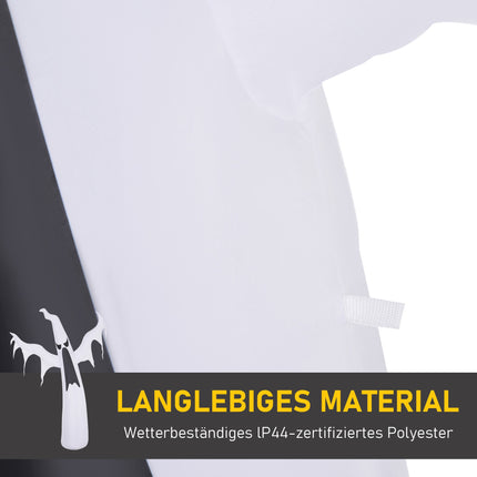 Fantomă gonflabilă de Halloween cu lumini LED, 1,8 m înălțime