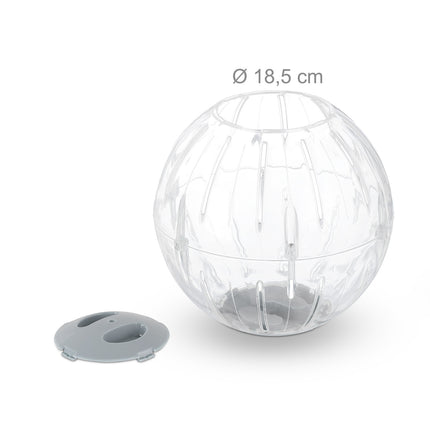 Minge de hamster cu capac gri