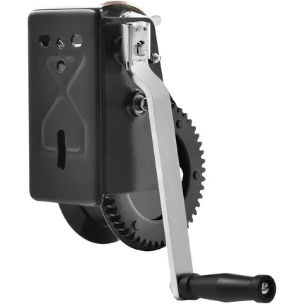 Hand Winch 3500 lb, 33 ft Strap, Two-Way Ratchet