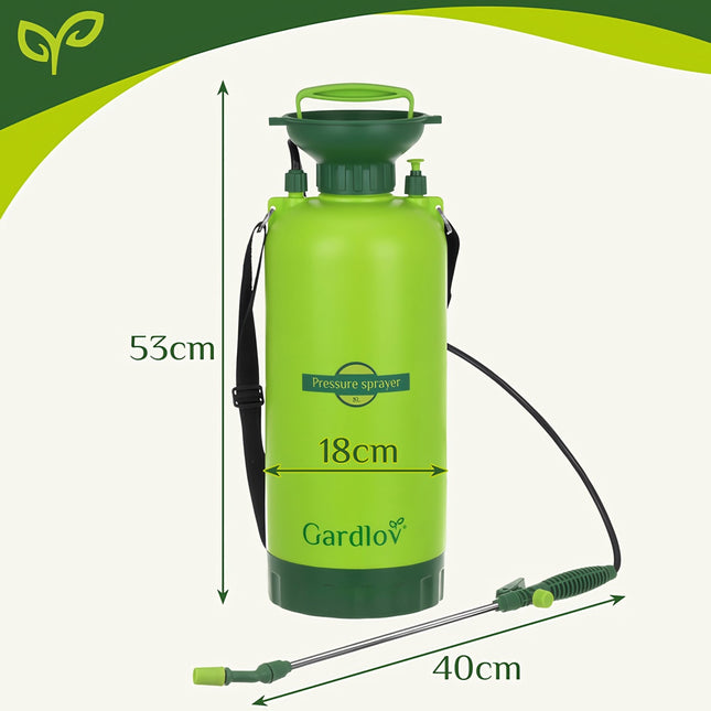 Pulverizator manual cu presiune 8L Gardlov 25430