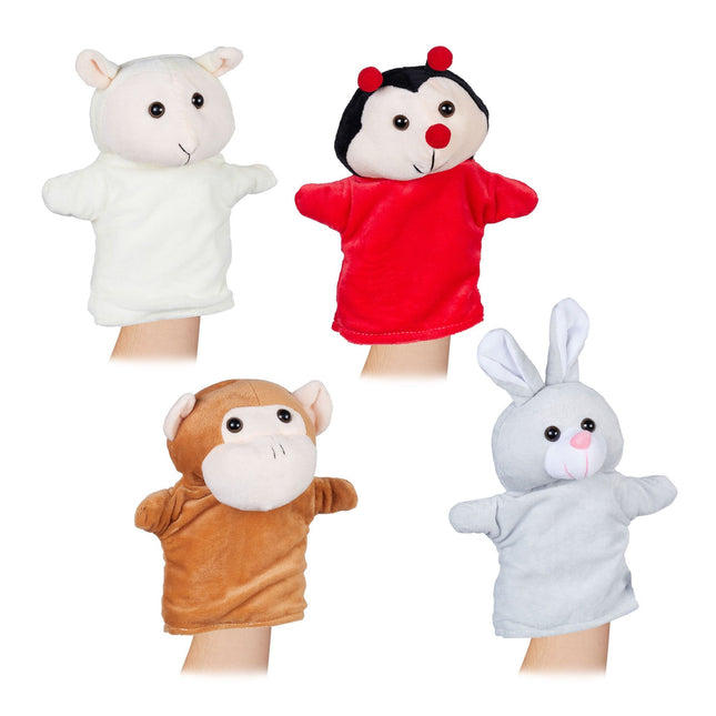 Hand puppets for children set of 4