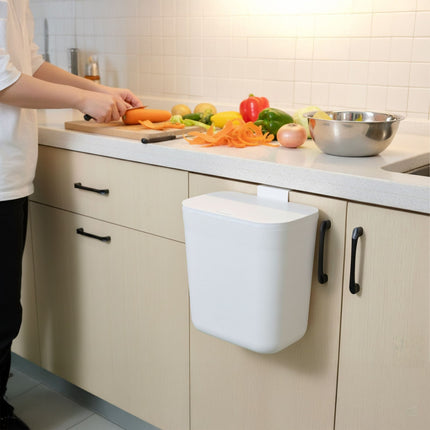 Coș de gunoi suspendat pentru bucătărie, 9L - Sistem compact de eliminare a deșeurilor