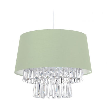 Lampa suspendata Tesatura cu cristale